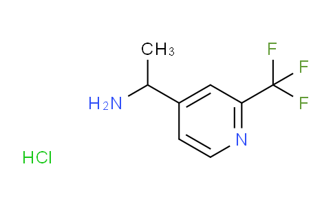 CAS No. 1951440-08-6, 1-(2-(Trifluoromethyl)pyridin-4-yl)ethanamine hcl