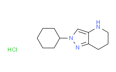 CAS No. 1951441-14-7, 2-Cyclohexyl-4,5,6,7-tetrahydro-2h-pyrazolo[4,3-b]pyridine hydrochloride