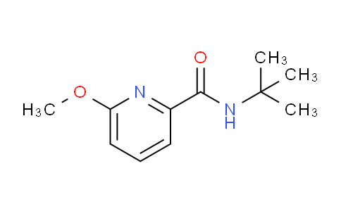 CAS No. 197007-86-6, N-tert-butyl-6-methoxypyridine-2-carboxamide