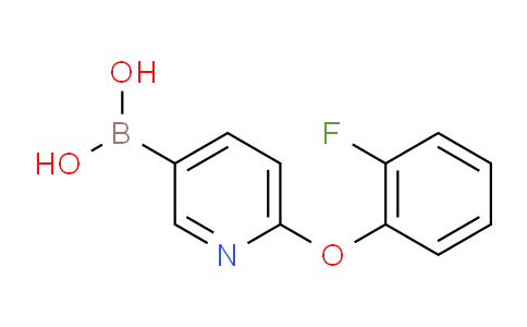 CAS No. 1973462-28-0, 6-(2-Fluorophenoxy)pyridine-3-boronic acid