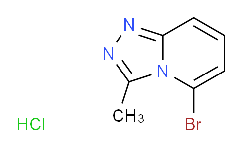 CAS No. 1984136-38-0, 5-Bromo-3-methyl[1,2,4]triazolo[4,3-a]pyridine hydrochloride