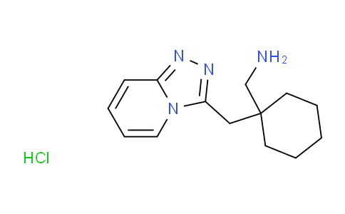CAS No. 1986331-21-8, ([1-([1,2,4]Triazolo[4,3-a]pyridin-3-ylmethyl)cyclohexyl]methyl)amine hydrochloride