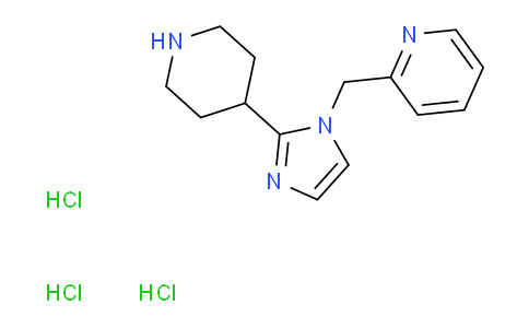 CAS No. 1992996-23-2, 2-[(2-Piperidin-4-yl-1h-imidazol-1-yl)methyl]pyridine trihydrochloride