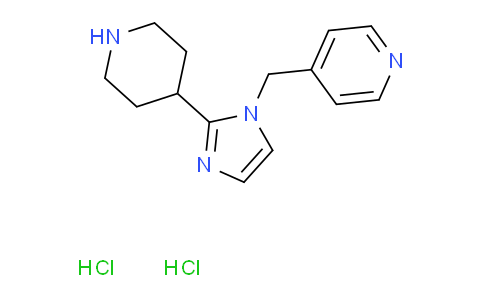 CAS No. 1992996-26-5, 4-[(2-Piperidin-4-yl-1h-imidazol-1-yl)methyl]pyridine dihydrochloride