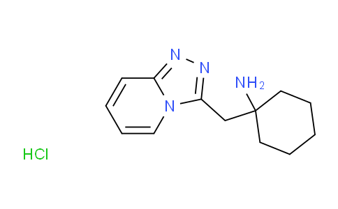 CAS No. 1993010-50-6, [1-([1,2,4]Triazolo[4,3-a]pyridin-3-ylmethyl)cyclohexyl]amine hydrochloride