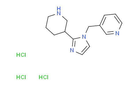 CAS No. 1993054-97-9, 3-[(2-Piperidin-3-yl-1h-imidazol-1-yl)methyl]pyridine trihydrochloride