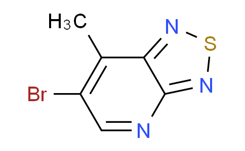 CAS No. 2006278-02-8, 6-Bromo-7-methyl-[1,2,5]thiadiazolo[3,4-b]pyridine