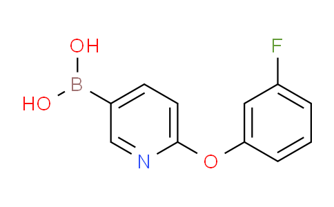 CAS No. 2051588-60-2, 6-(3-Fluorophenoxy)pyridine-3-boronic acid