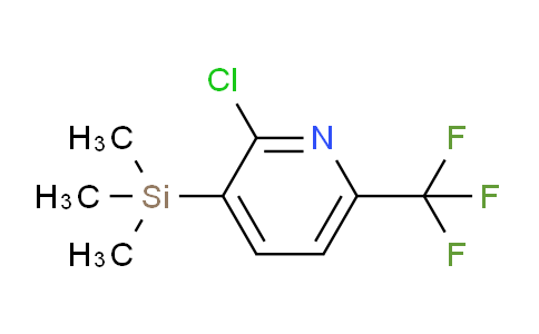 CAS No. 205444-18-4, 2-Chloro-6-trifluoromethyl-3-(trimethylsilyl)pyridine