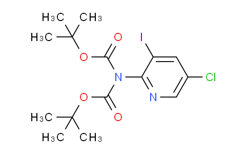 CAS No. 2055119-42-9, 2-(N,N-BisBoc-amino)-5-chloro-3-iodopyridine