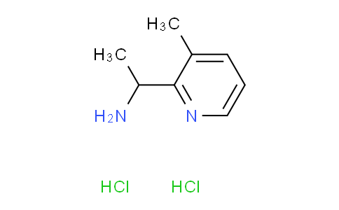CAS No. 2061979-75-5, 1-(3-Methylpyridin-2-yl)ethanamine dihydrochloride