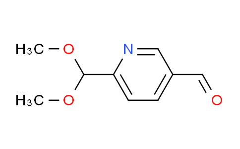 CAS No. 2081148-19-6, 6-(Dimethoxymethyl)pyridine-3-carbaldehyde
