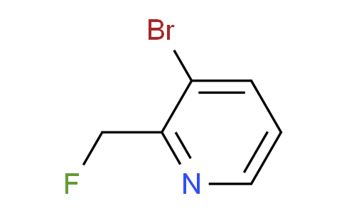 CAS No. 2090146-62-4, 3-Bromo-2-(fluoromethyl)pyridine