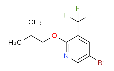 CAS No. 2092001-08-4, 5-bromo-2-(2-methylpropoxy)-3-(trifluoromethyl)pyridine
