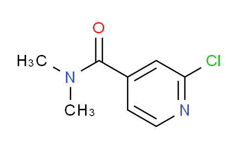 CAS No. 209262-63-5, 2-Chloro-n,n-dimethylpyridine-4-carboxamide