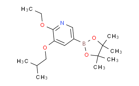 CAS No. 2096330-32-2, 2-Ethoxy-3-isobutoxypyridine-5-boronic acid, pinacol ester