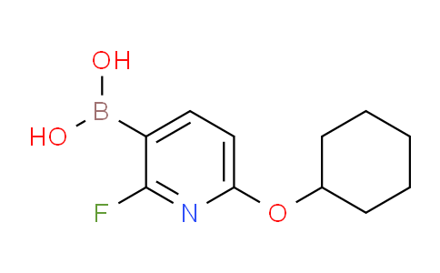 CAS No. 2096332-44-2, 6-Cyclohexyloxy-2-fluoropyridine-3-boronic acid