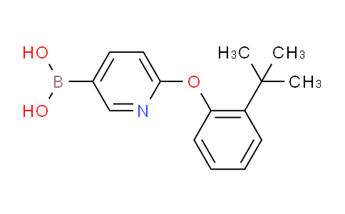 CAS No. 2096333-60-5, 6-(2-t-Butylphenoxy)pyridine-3-boronic acid