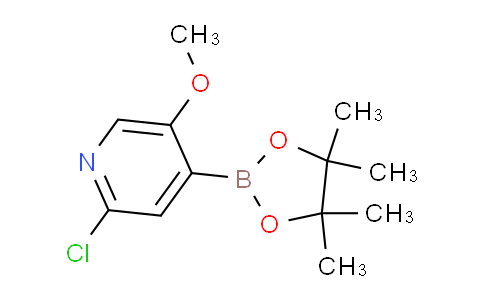 CAS No. 2096336-34-2, 2-Chloro-5-methoxypyridine-4-boronic acid pinacol ester