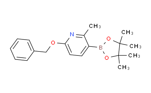 CAS No. 2096337-41-4, 6-(Benzyloxy)-2-methylpyridine-3-boronic acid, pinacol ester
