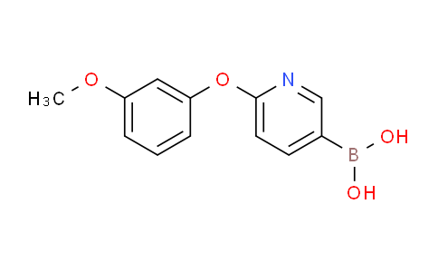 CAS No. 2096338-80-4, 6-(3-Methoxyphenoxy)pyridine-3-boronic acid