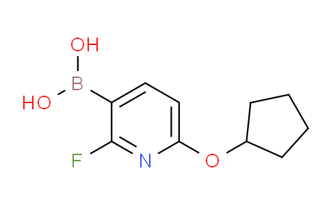 CAS No. 2096339-69-2, 6-(Cyclopentyloxy)-2-fluoropyridine-3-boronic acid