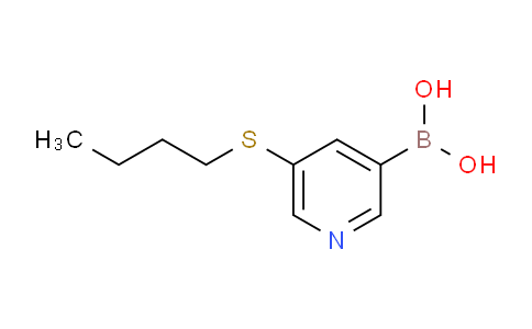 CAS No. 2096339-87-4, 5-(Butylthio)pyridine-3-boronic acid