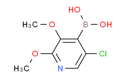 CAS No. 2096339-93-2, 5-chloro-2,3-dimethoxypyridine-4-boronic acid