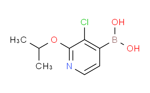 CAS No. 2096341-71-6, 3-Chloro-2-isopropoxypyridine-4-boronic acid