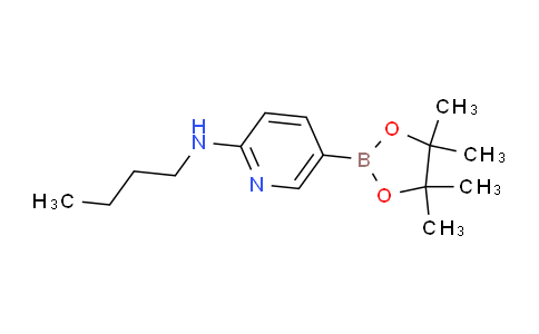 CAS No. 2096341-76-1, 2-Butylamino-5-pyridineboronic acid, pinacol ester