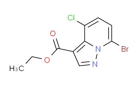 CAS No. 2102412-15-5, Ethyl 7-bromo-4-chloropyrazolo[1,5-a]pyridine-3-carboxylate