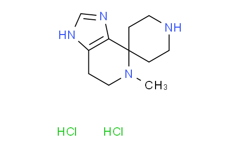 CAS No. 2108908-49-0, 5-Methyl-1,5,6,7-tetrahydrospiro[imidazo[4,5-c]pyridine-4,4'-piperidine] dihydrochloride