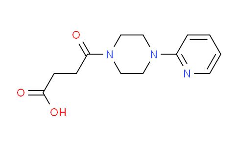 CAS No. 213186-59-5, 4-Oxo-4-[4-(pyridin-2-yl)piperazin-1-yl]butanoic acid
