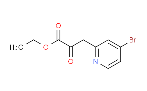 CAS No. 2140305-33-3, Ethyl 3-(4-bromopyridin-2-yl)-2-oxopropanoate