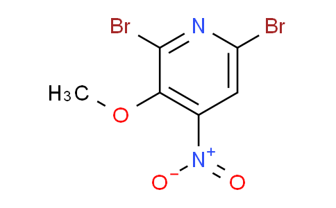 CAS No. 2140305-69-5, 2,6-dibromo-3-methoxy-4-nitropyridine