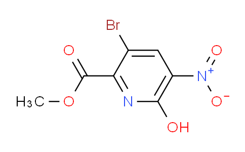CAS No. 2140305-71-9, methyl 3-bromo-6-hydroxy-5-nitropyridine-2-carboxylate