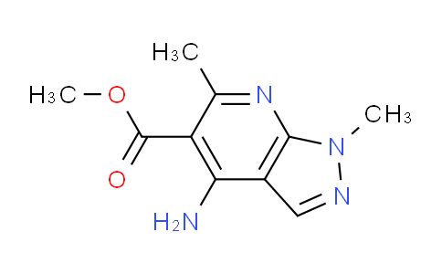 CAS No. 2167467-00-5, Methyl 4-amino-1,6-dimethyl-1h-pyrazolo[3,4-b]pyridine-5-carboxylate