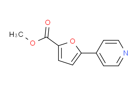 CAS No. 216867-36-6, Methyl 5-(pyridin-4-yl)furan-2-carboxylate