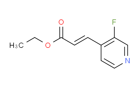 CAS No. 2169895-11-6, Ethyl (2E)-3-(3-fluoropyridin-4-yl)prop-2-enoate