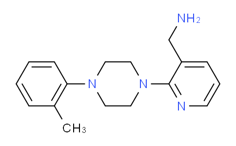 CAS No. 2173099-02-8, ((2-[4-(2-Methylphenyl)piperazin-1-yl]pyridin-3-yl)methyl)amine