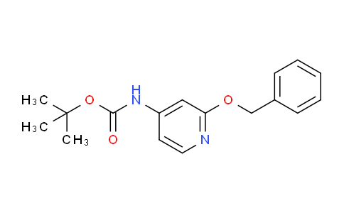 CAS No. 2173108-35-3, tert-Butyl N-[2-(benzyloxy)pyridin-4-yl]carbamate