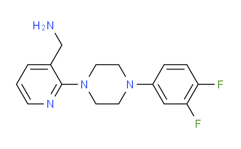 CAS No. 2173137-01-2, ((2-[4-(3,4-Difluorophenyl)piperazin-1-yl]pyridin-3-yl)methyl)amine