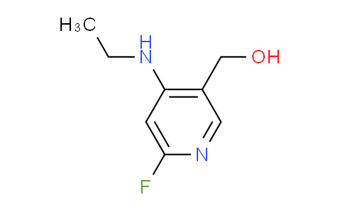 CAS No. 2187435-45-4, (4-(Ethylamino)-6-fluoropyridin-3-yl)methanol