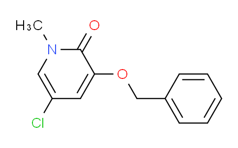 CAS No. 2222512-25-4, 3-(Benzyloxy)-5-chloro-1-methylpyridin-2-one