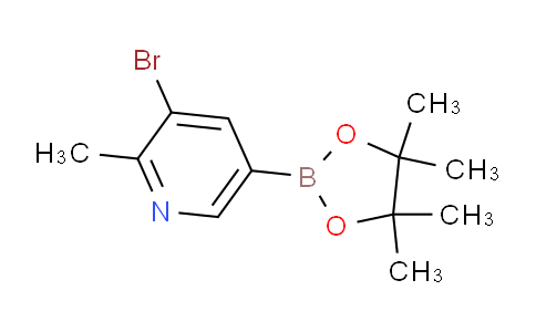 CAS No. 2223051-53-2, 3-Bromo-2-methylpyridine-5-boronic acid pinacol ester