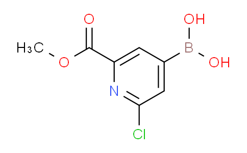 CAS No. 2225170-53-4, 2-Chloro-6-(methoxycarbonyl)pyridine-4-boronic acid