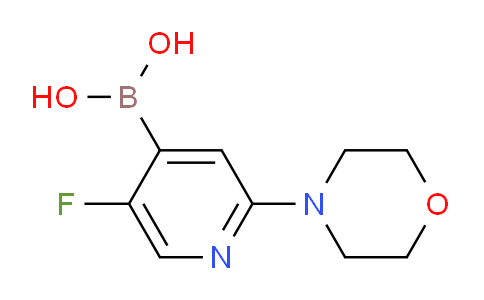 CAS No. 2225174-90-1, [5-Fluoro-2-(morpholin-4-yl)pyridin-4-yl]boronic acid