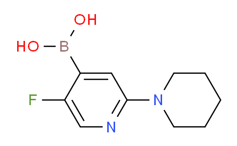 CAS No. 2225176-46-3, [5-fluoro-2-(piperidin-1-yl)pyridin-4-yl]boronic acid