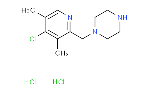 CAS No. 2270906-09-5, 1-[(4-Chloro-3,5-dimethylpyridin-2-yl)methyl]piperazine dihydrochloride