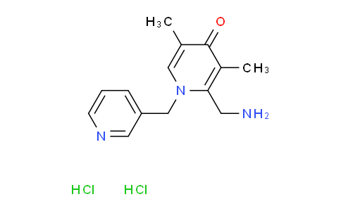 CAS No. 2270906-70-0, 2-(Aminomethyl)-3,5-dimethyl-1-(pyridin-3-ylmethyl)pyridin-4(1h)-one dihydrochloride